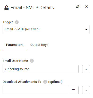 Configuring Email - SMTP Details